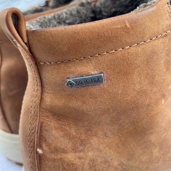 ECCO Soft 7 Tred GTX Gore-Tex Zip Up High Top Sneakers - Picture 7 of 8